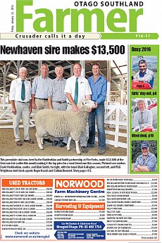 Otago Southland Farmer - January 22nd 2016