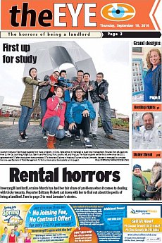 The Invercargill Eye - September 18th 2014