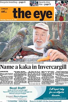 The Invercargill Eye - February 25th 2016